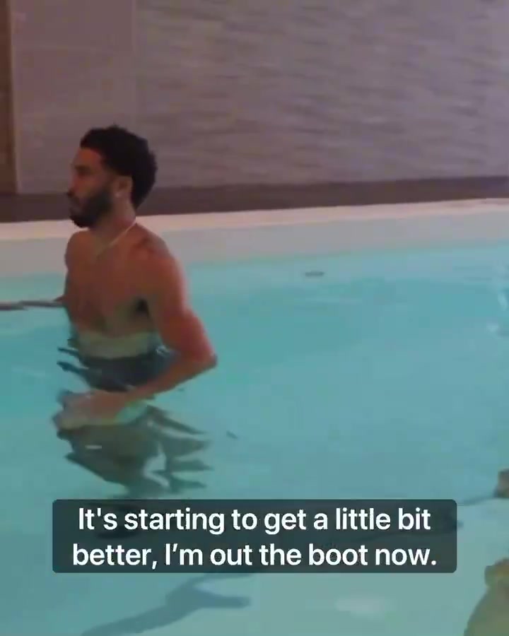 百家乐真人-塔图姆谈康复：伤后前六周可能是我人生中最艰难时期 未来会更好